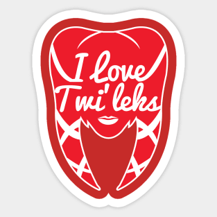 I LOVE TWI´LEKS Sticker